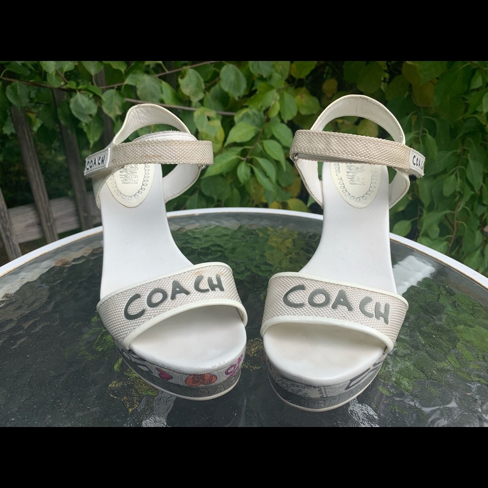 Coach Poppy Wedges